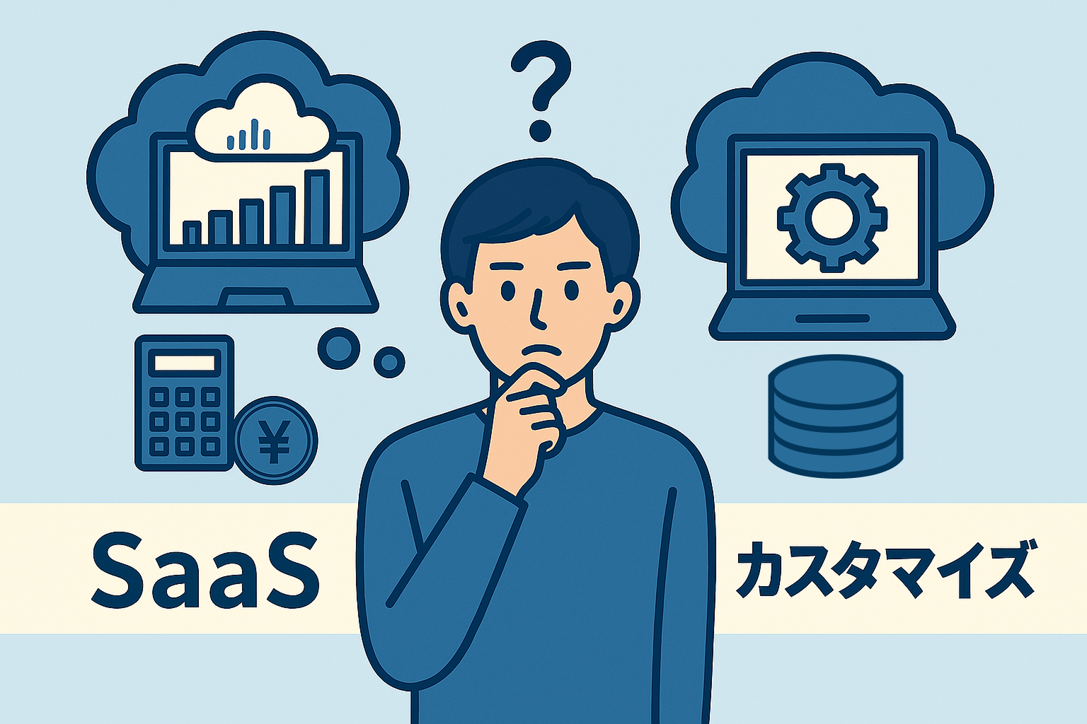 会計システム導入の検討ポイントと選び方ーSaaS型 vs カスタマイズ型ー