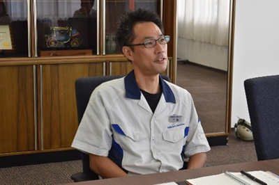 工機生技部　生産技術課　鋳造技術担当　主幹　二瓶祐仁氏