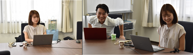 産業システム事業部　東日本営業部　髙橋真帆・神谷智之