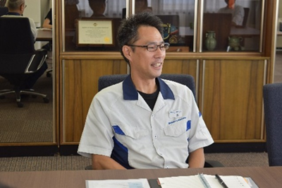 工機生技部　生産技術課　鋳造技術担当　主幹　二瓶祐仁