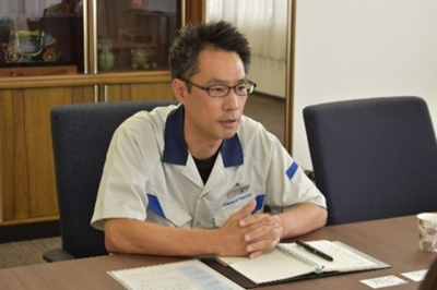 工機生技部　生産技術課　鋳造技術担当　主幹　二瓶祐仁氏