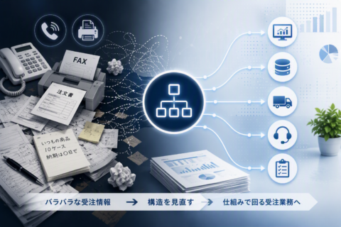 電話・FAX受注は「やり方」より「構造」を疑うべき