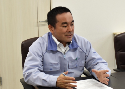 総務部 常務取締役総務部長兼経理部長 土橋賢太郎氏